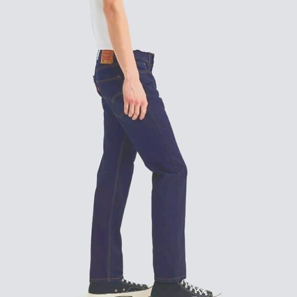 Levi's 502 Taper Fit Men's Jeans sz 32x27 - Picture 2 of 15